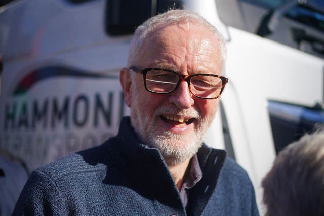 <p>Former Labour leader Jeremy Corbyn (Victoria Jones/PA)</p>